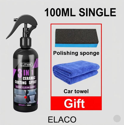 ELACO Diamond Shield – Keramik-Versiegelung 100ml SET