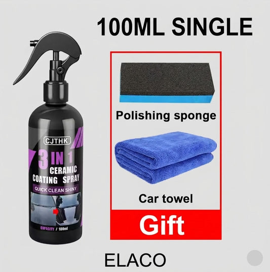 ELACO Diamond Shield – Keramik-Versiegelung 100ml SET