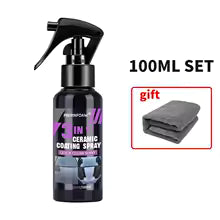 3-in-1 Auto-Keramik-Nanobeschichtung 100ml SET