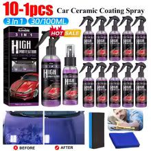 3 in 1 Hochs chutz schnelle Keramik beschichtung Spray leistungs starke Auto Nano Spray Auto Wachs Poliers pray Kratzer Entferner Auto Produkte